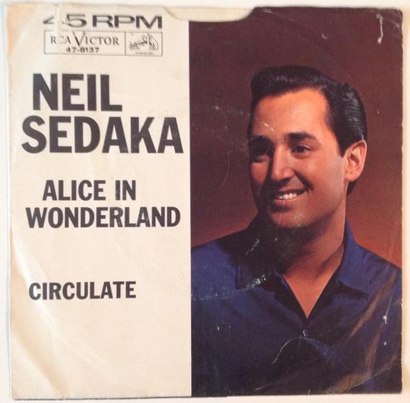 Album cover art for "Alice In Wonderland" by Neil Sedaka