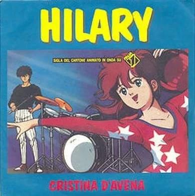 Album cover art for "Hilary" by Cristina D’Avena