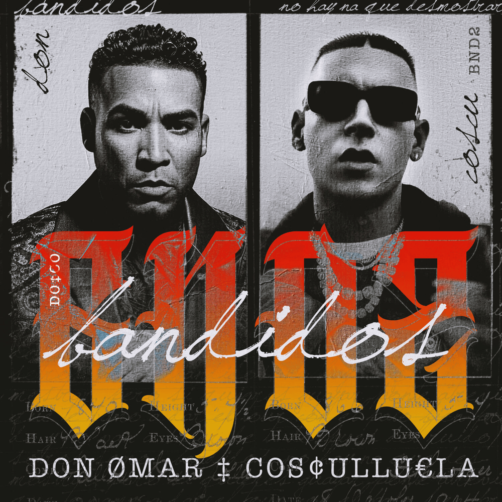 Album cover art for "Bandidos" by Don Omar