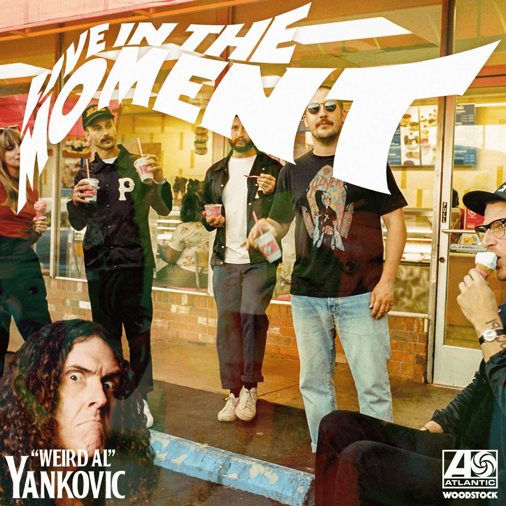 Album cover art for "Live In The Moment (”Weird Al” Yankovic Remix)" by Portugal. The Man