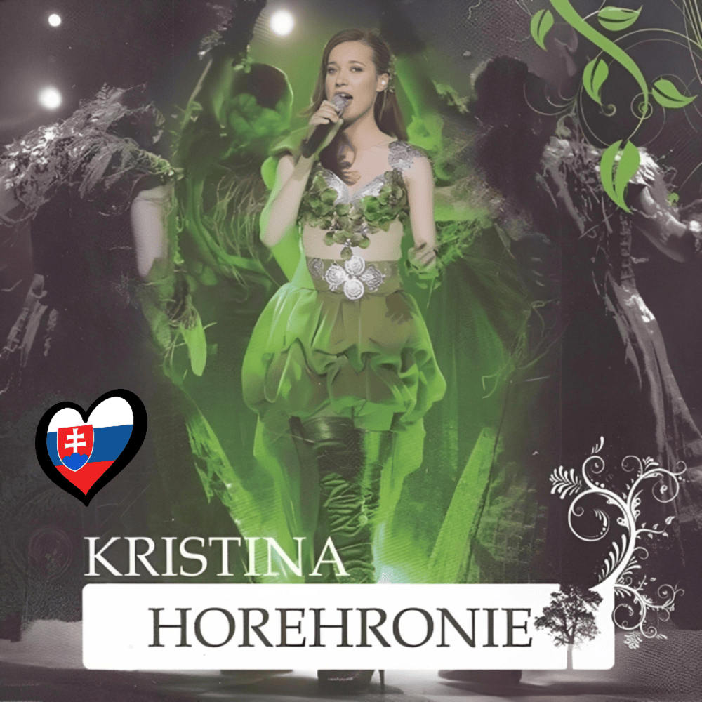 Album cover art for "Horehronie" by Kristína (SVK)