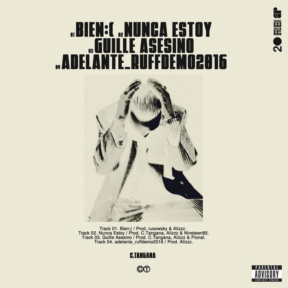 Album cover art for "adelante_ruffdemo2016" by C. Tangana