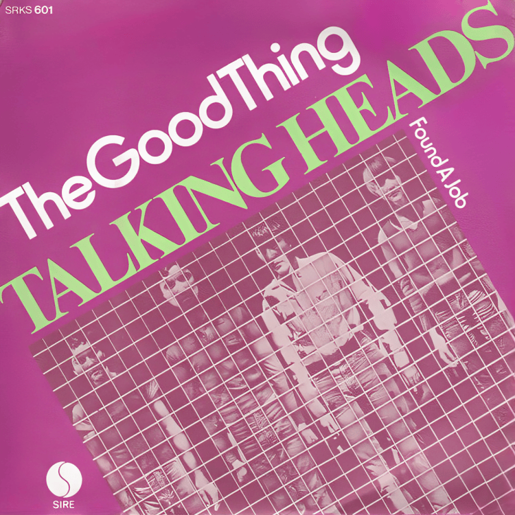 Album cover art for "Found a Job" by Talking Heads