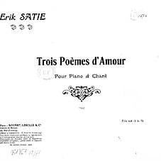 Ne suis que grain de sable by Erik Satie