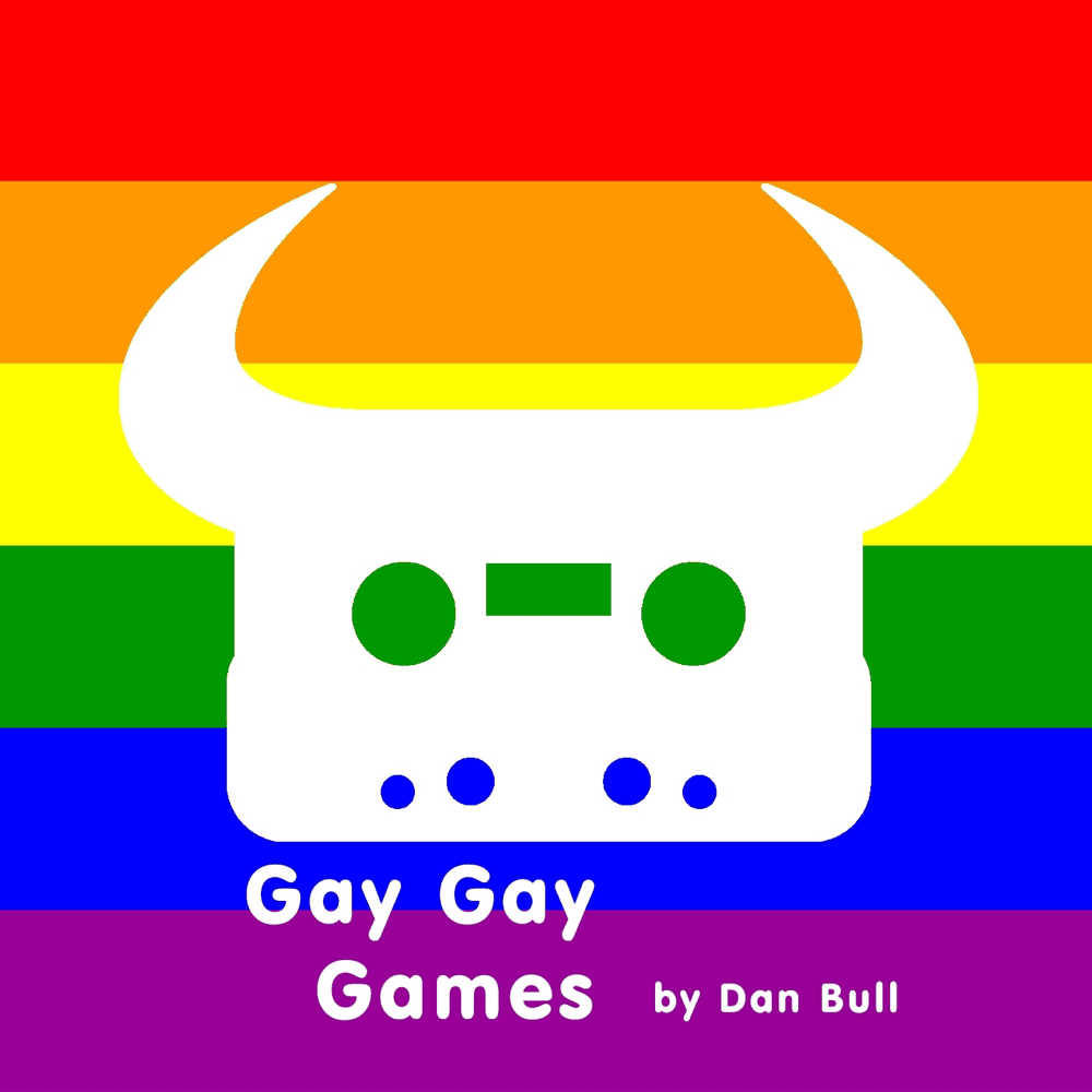 Album cover art for "Gay Gay Games" by Dan Bull