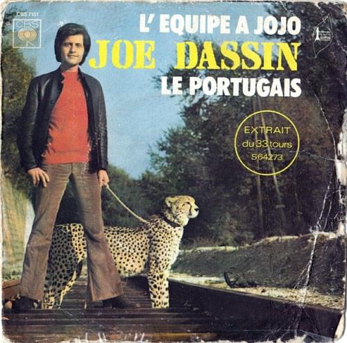 Album cover art for "Le Portugais" by Joe Dassin