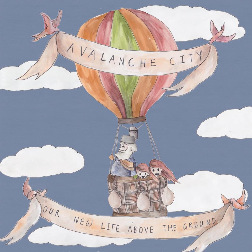 Album cover art for "Love Love Love" by Avalanche City