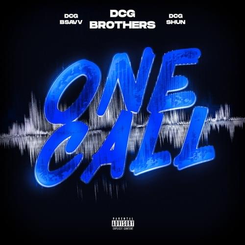 Album cover art for "One Call" by DCG BROTHERS