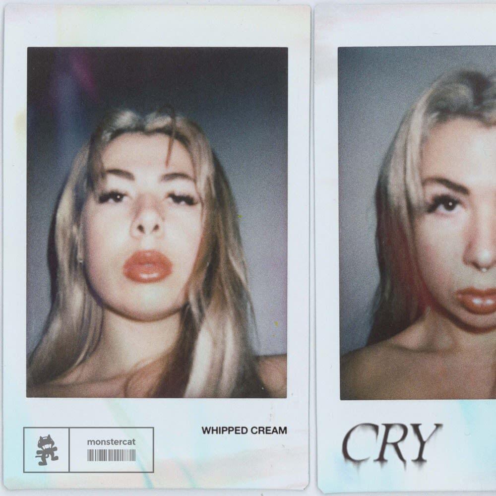 Album cover art for "CRY" by WHIPPED CREAM
