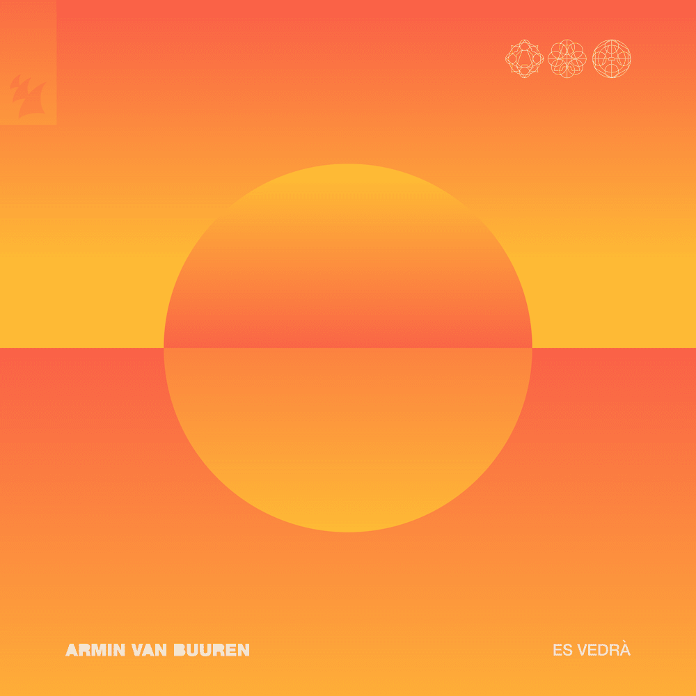 Album cover art for "Es Vedr�" by Armin van Buuren