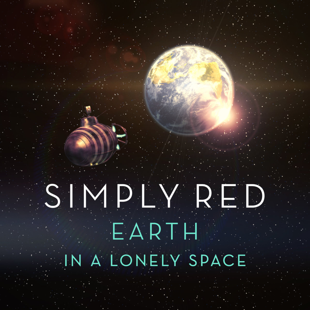 Album cover art for "Earth in a Lonely Space" by Simply Red