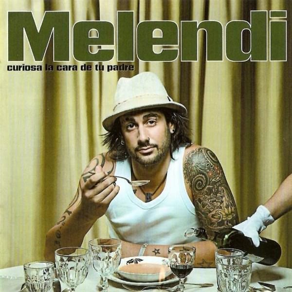 Album cover art for "Las cosas del amor" by Melendi