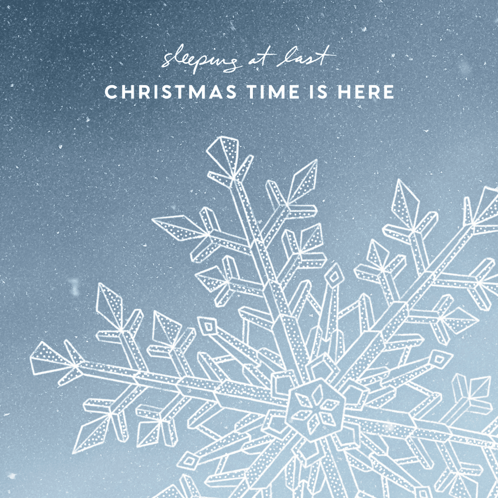 Album cover art for "Christmas Time Is Here" by Sleeping At Last