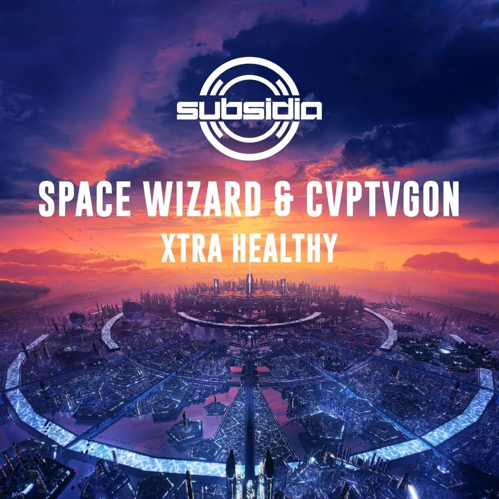 Album cover art for "Xtra Healthy" by Space Wizard & CVPTVGON