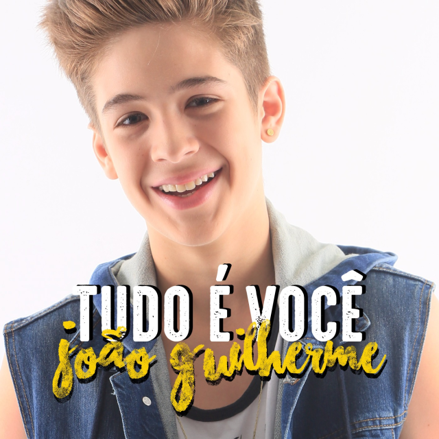 Album cover art for "Tudo É Você" by João Guilherme
