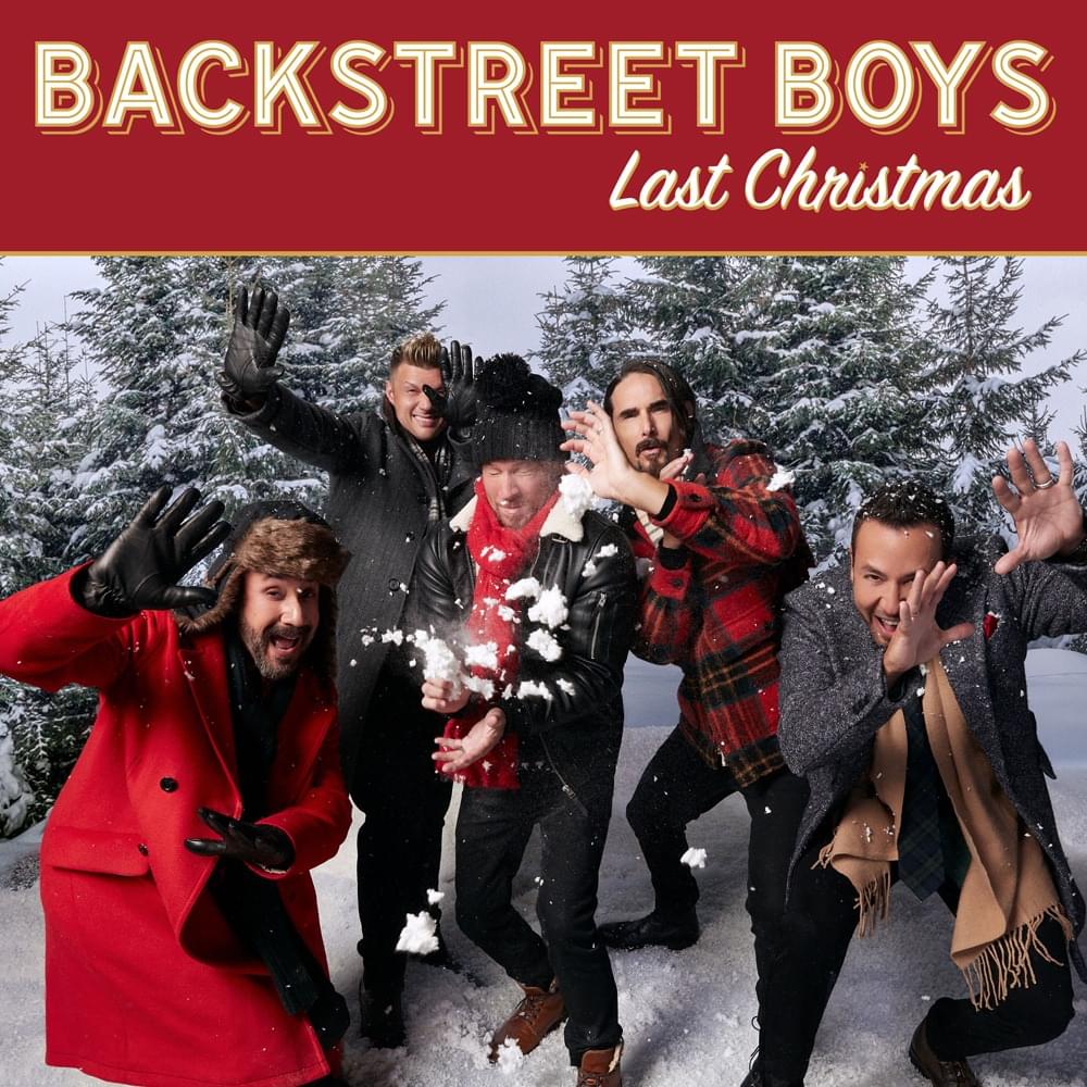 Album cover art for "Last Christmas" by Backstreet Boys