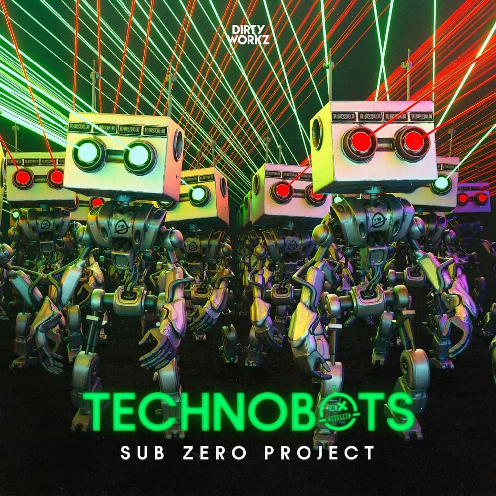 Album cover art for "Technobots" by Sub Zero Project