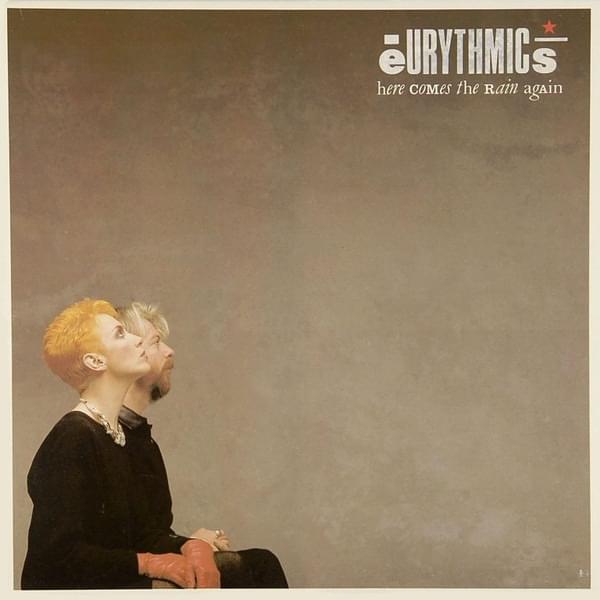 Album cover art for "Here Comes the Rain Again (12" Mix)" by Eurythmics