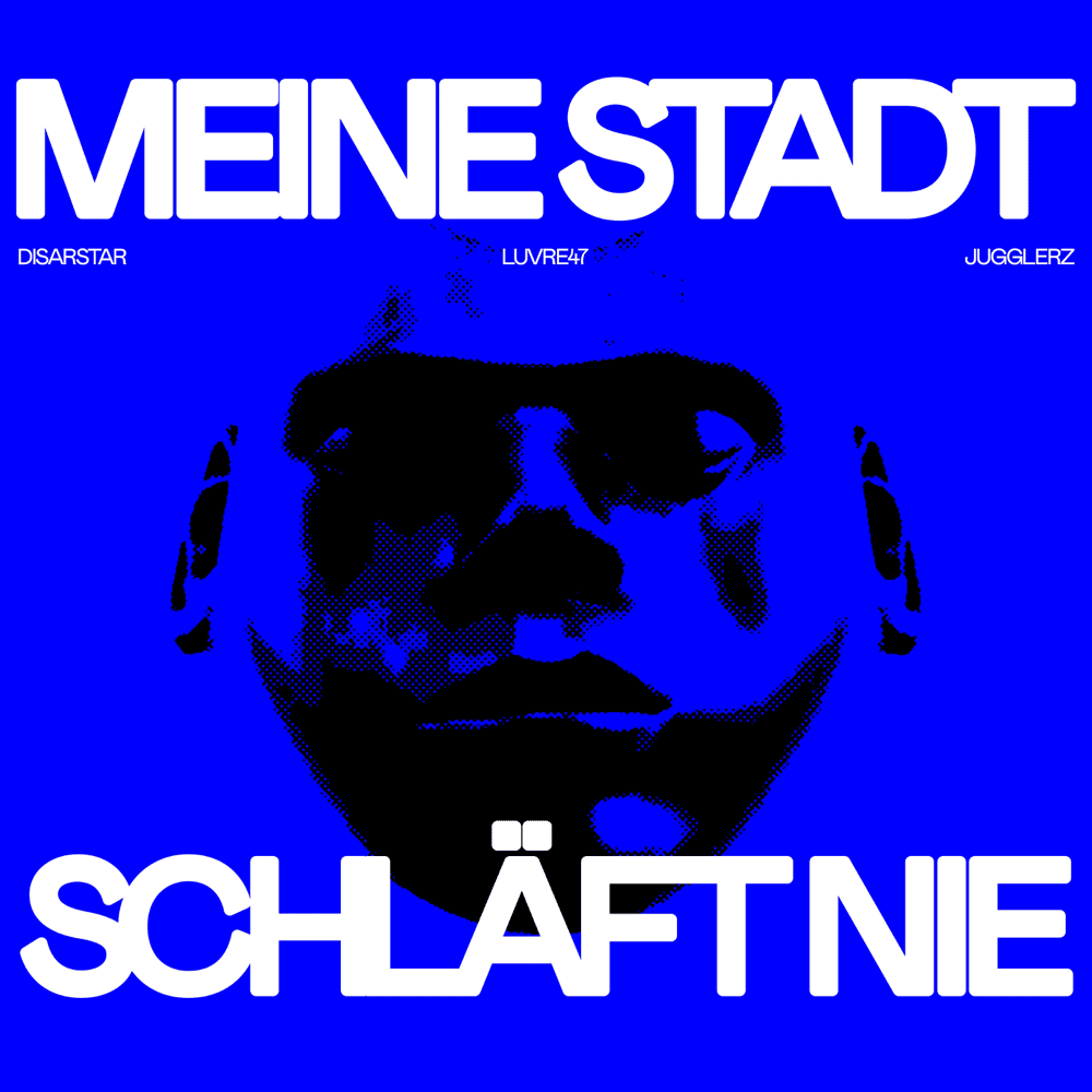 Album cover art for "Meine Stadt schläft nie" by Disarstar