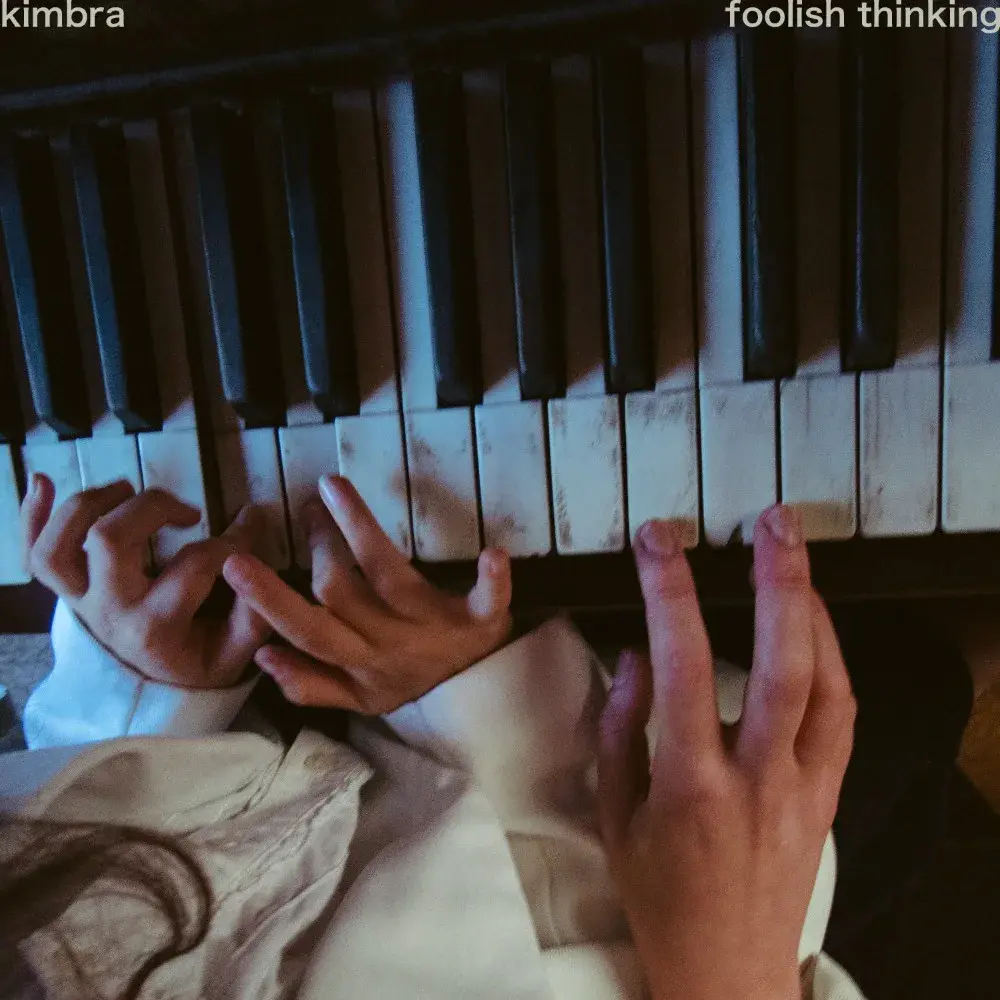 Album cover art for "​​foolish thinking" by Kimbra & Ryan Lott