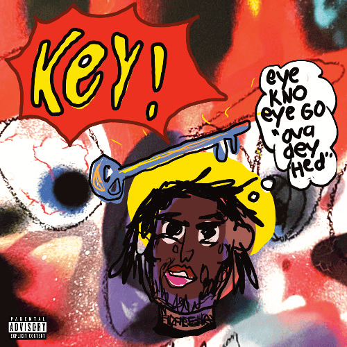 Album cover art for "Over Their Heads" by KEY!