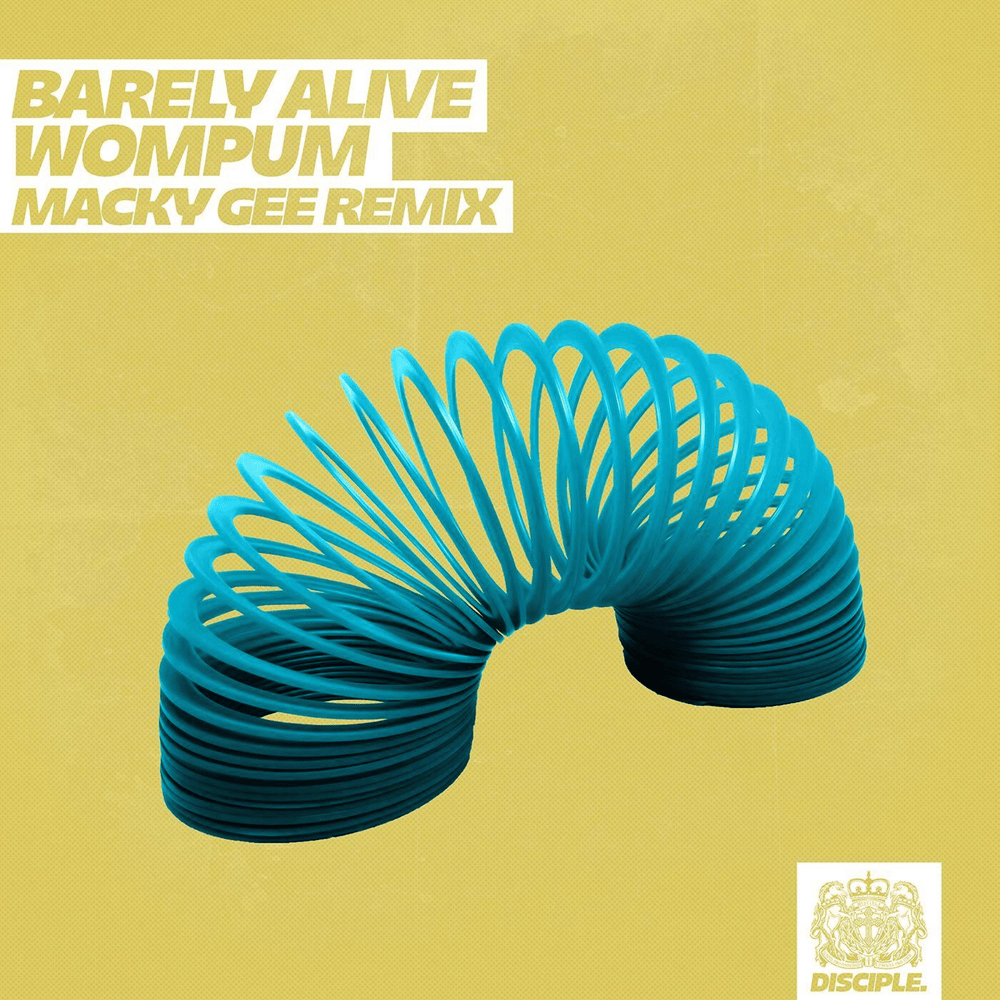 Album cover art for "Wompum (Macky Gee Remix)" by BARELY ALIVE