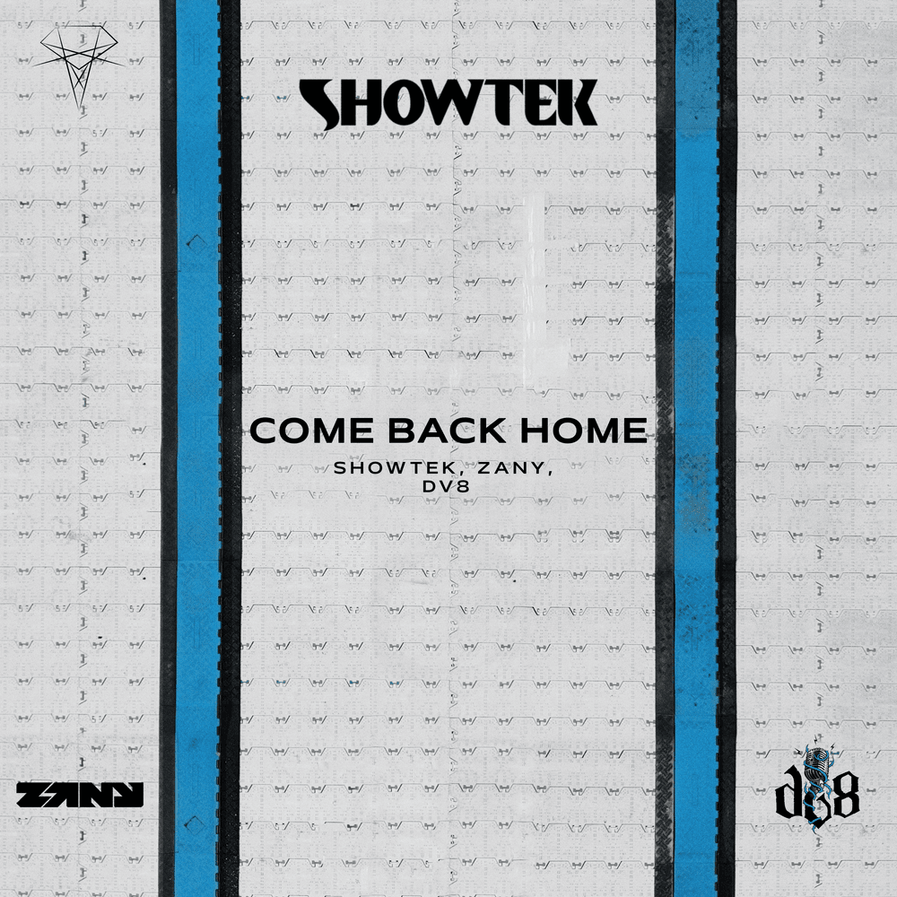 Album cover art for "Come Back Home" by Showtek & MC DV8