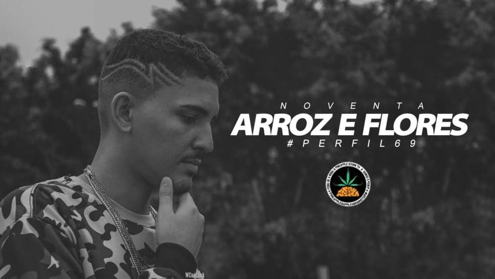 Album cover art for "Arroz e Flores" by Noventa
