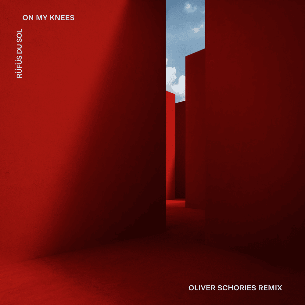 Album cover art for "On My Knees (Oliver Schories Remix)" by RÜFÜS DU SOL