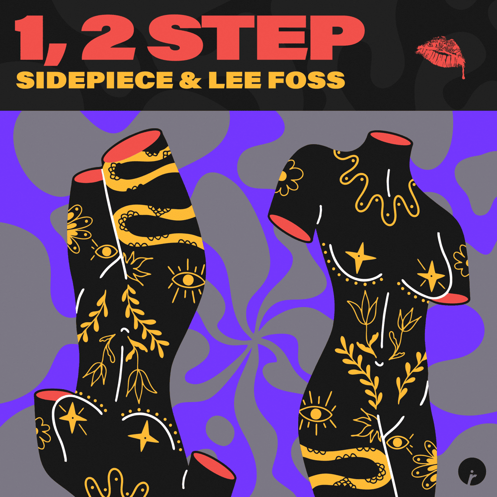 Album cover art for "1, 2 Step (Supersonic)" by SIDEPIECE