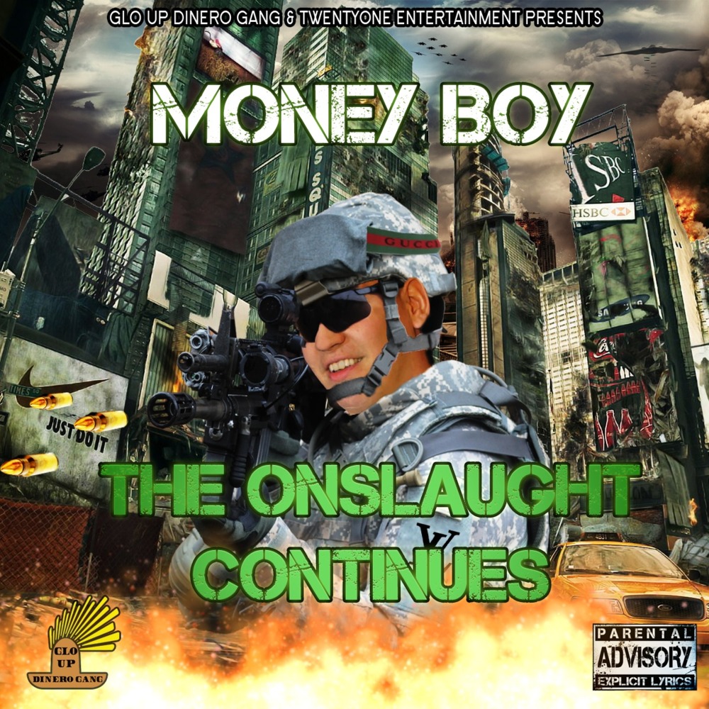 Album cover art for "2 Drunk" by Money Boy & Mc Smook