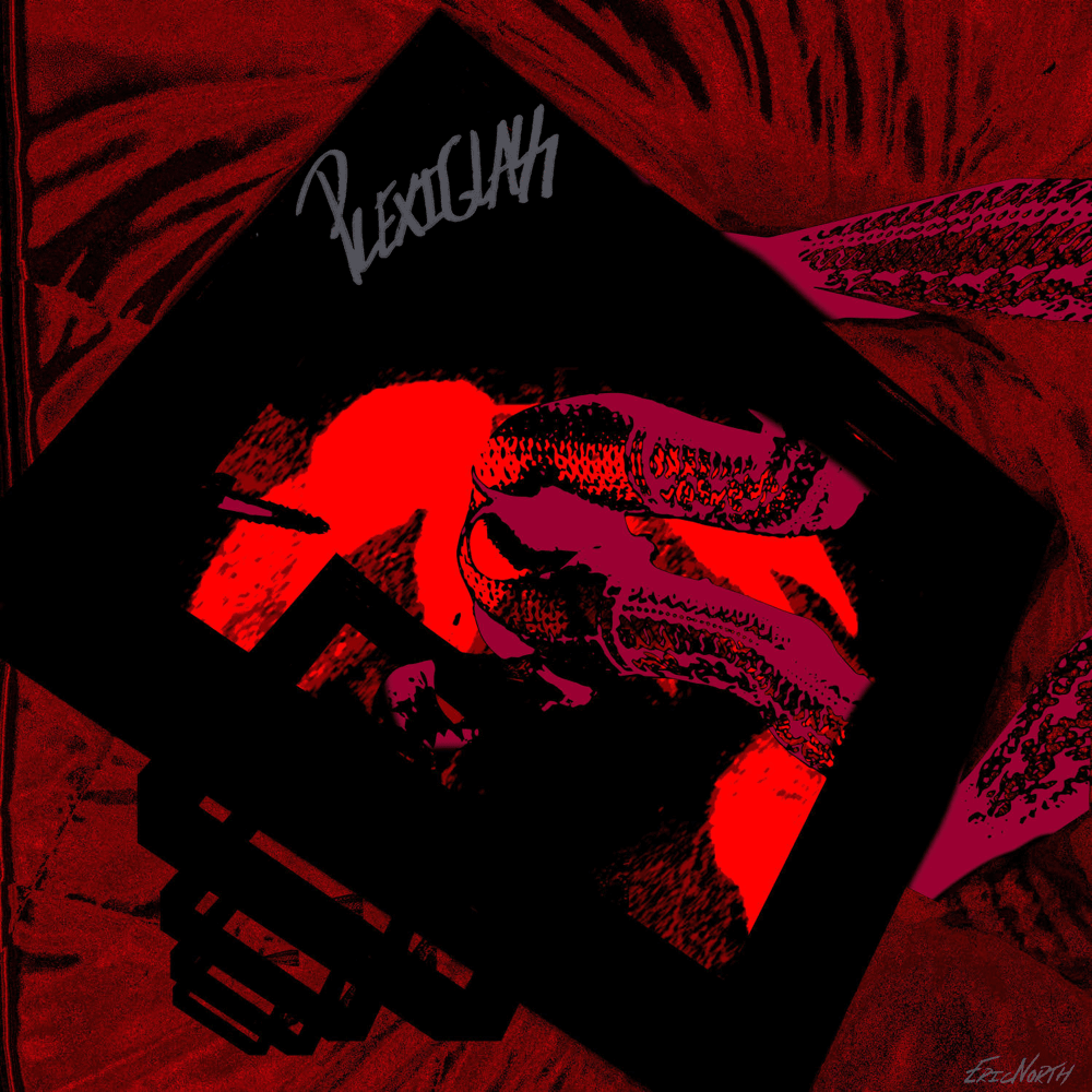 Album cover art for "PLEXIGLASS" by ERIC NORTH
