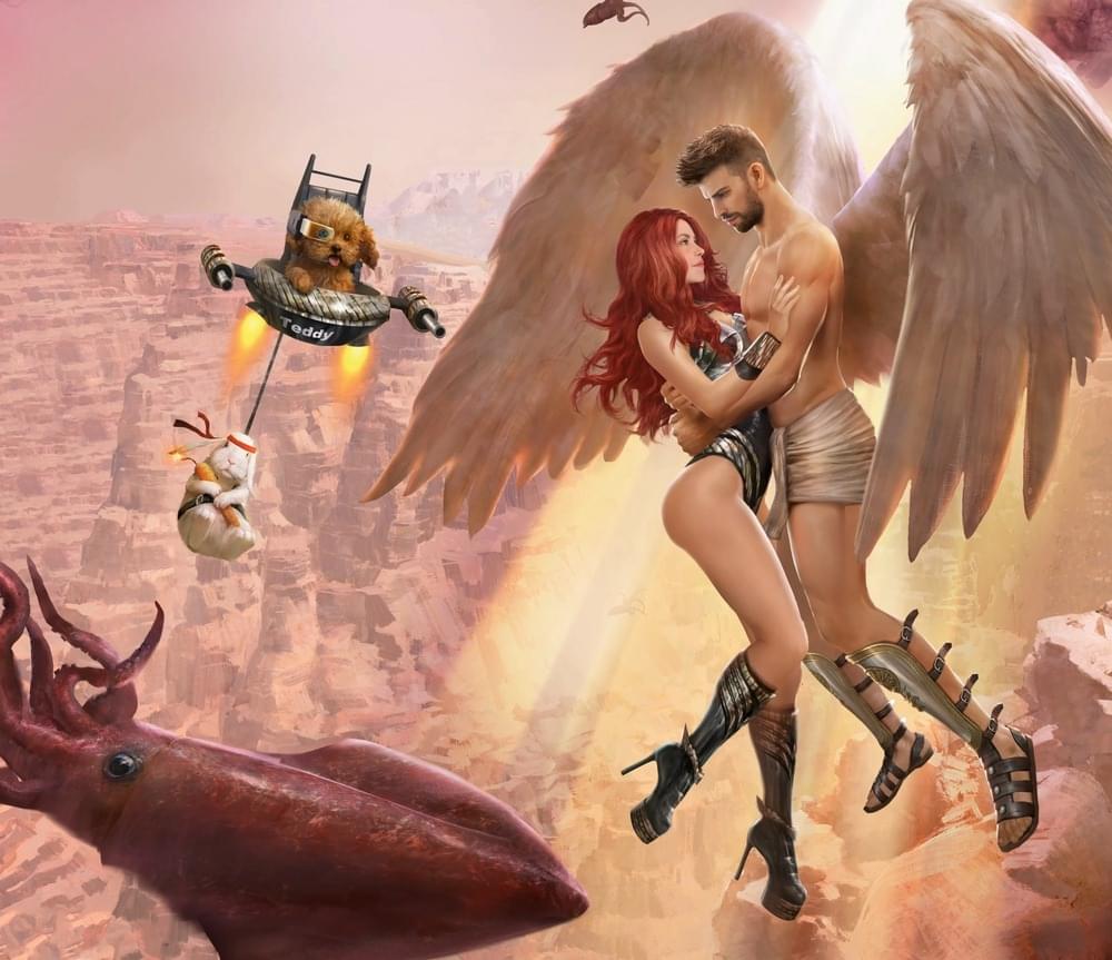 Album cover art for "Save Me From Myself" by Shakira