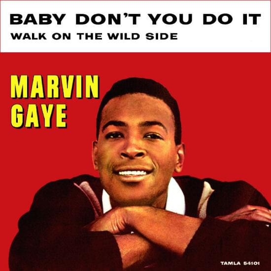Album cover art for "Baby Don’t You Do It" by Marvin Gaye