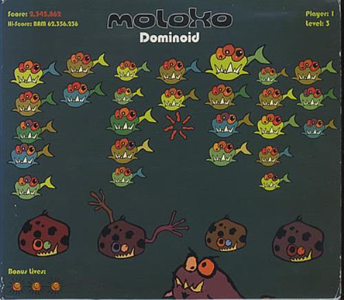 Album cover art for "Dominoid" by Moloko
