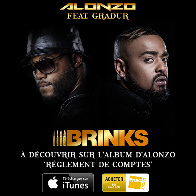 Album cover art for "Brinks" by Alonzo & Gradur