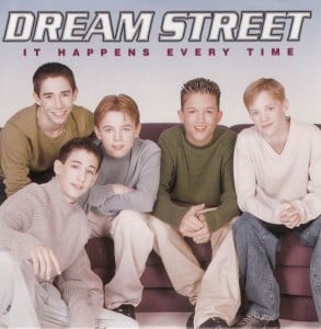 Album cover art for "It Happens Every Time" by Dream Street