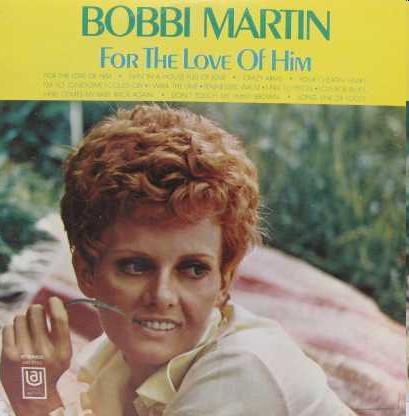 Album cover art for "For The Love Of Him" by Bobbi Martin