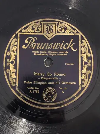 Album cover art for "Merry-Go-Round" by Duke Ellington