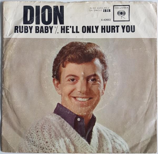 Album cover art for "Ruby Baby" by Dion