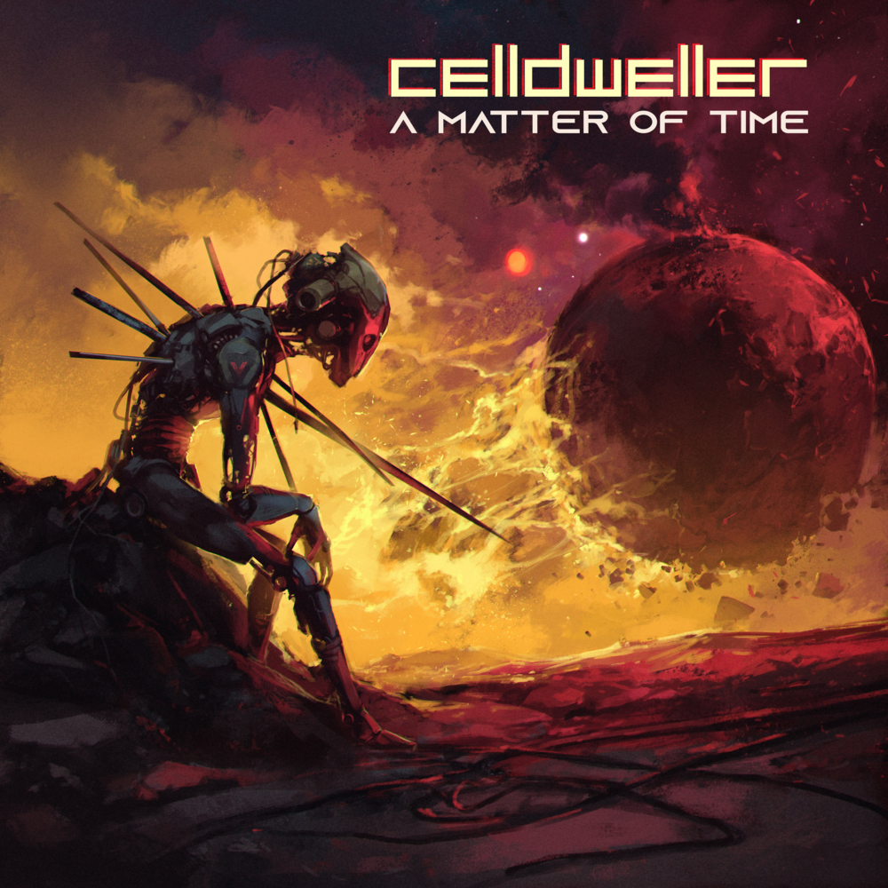 Album cover art for "A Matter of Time" by Celldweller