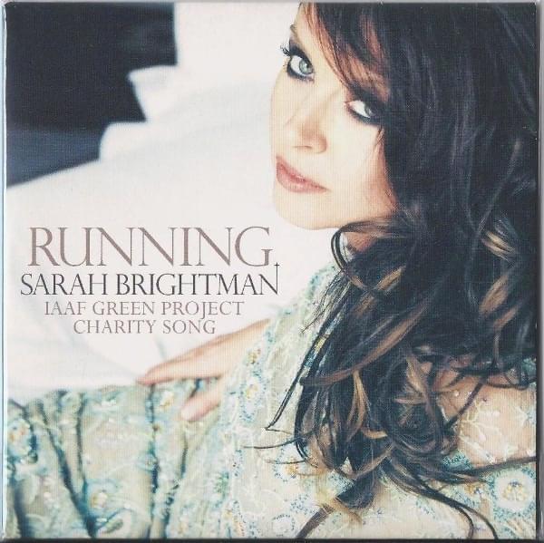 Album cover art for "Running" by Sarah Brightman