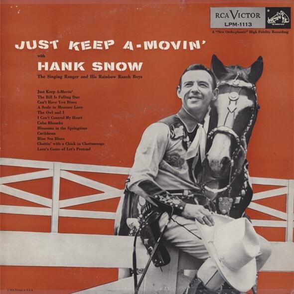 Album cover art for "Caribbean" by Hank Snow