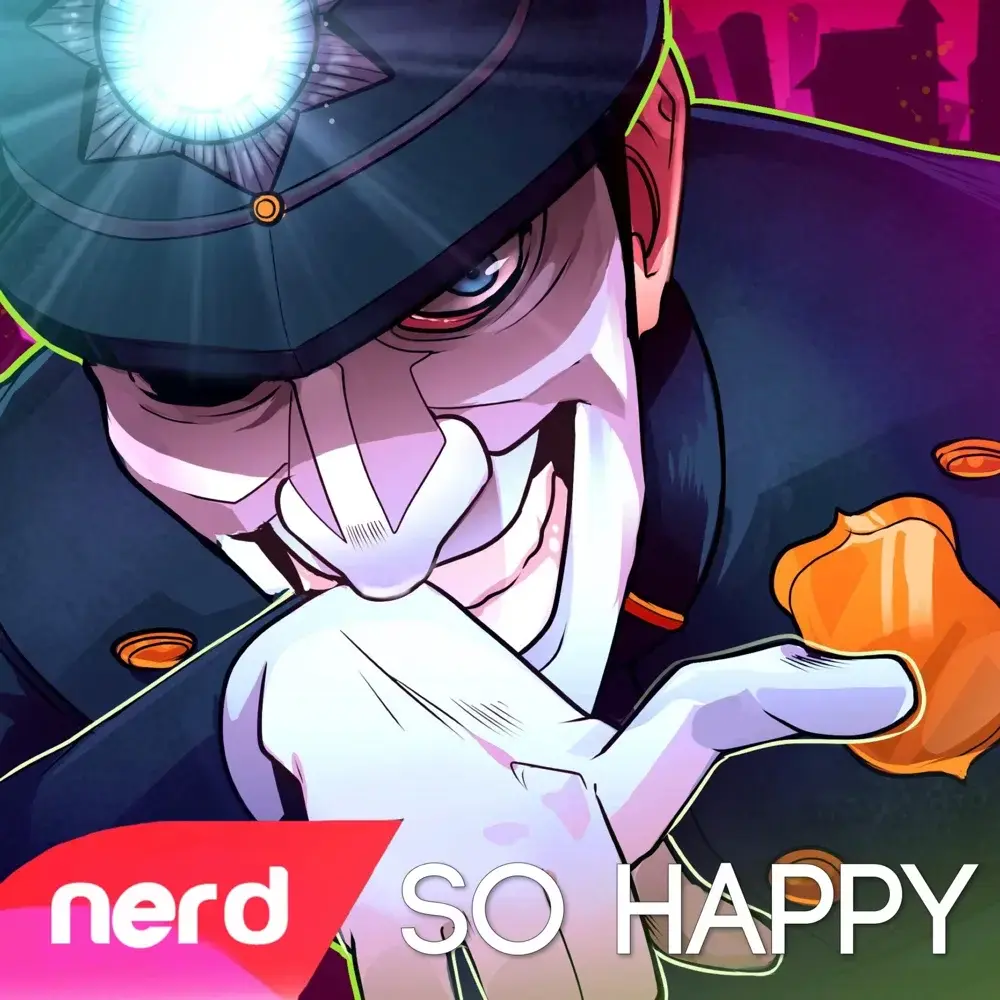Album cover art for "So Happy" by NerdOut