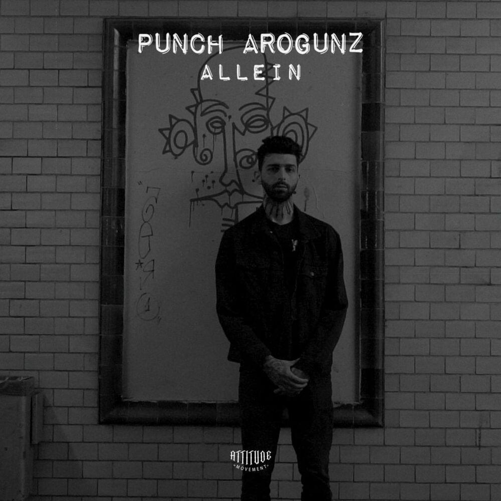 Album cover art for "Allein" by Punch Arogunz