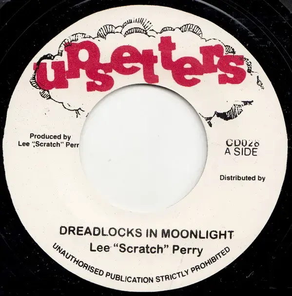 Album cover art for "Dreadlocks In Moonlight" by Lee “Scratch” Perry