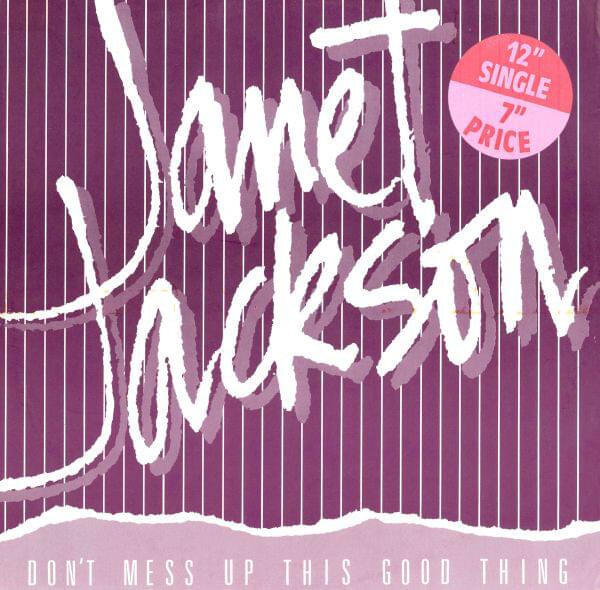 Album cover art for "Don’t Mess Up This Good Thing" by Janet Jackson