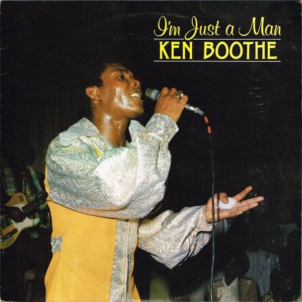 Album cover art for "I’m Just A Man" by Ken Boothe