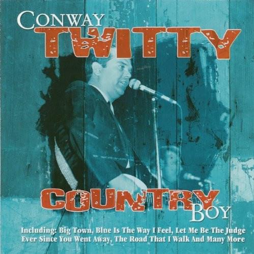 Album cover art for "Just In Time" by Conway Twitty