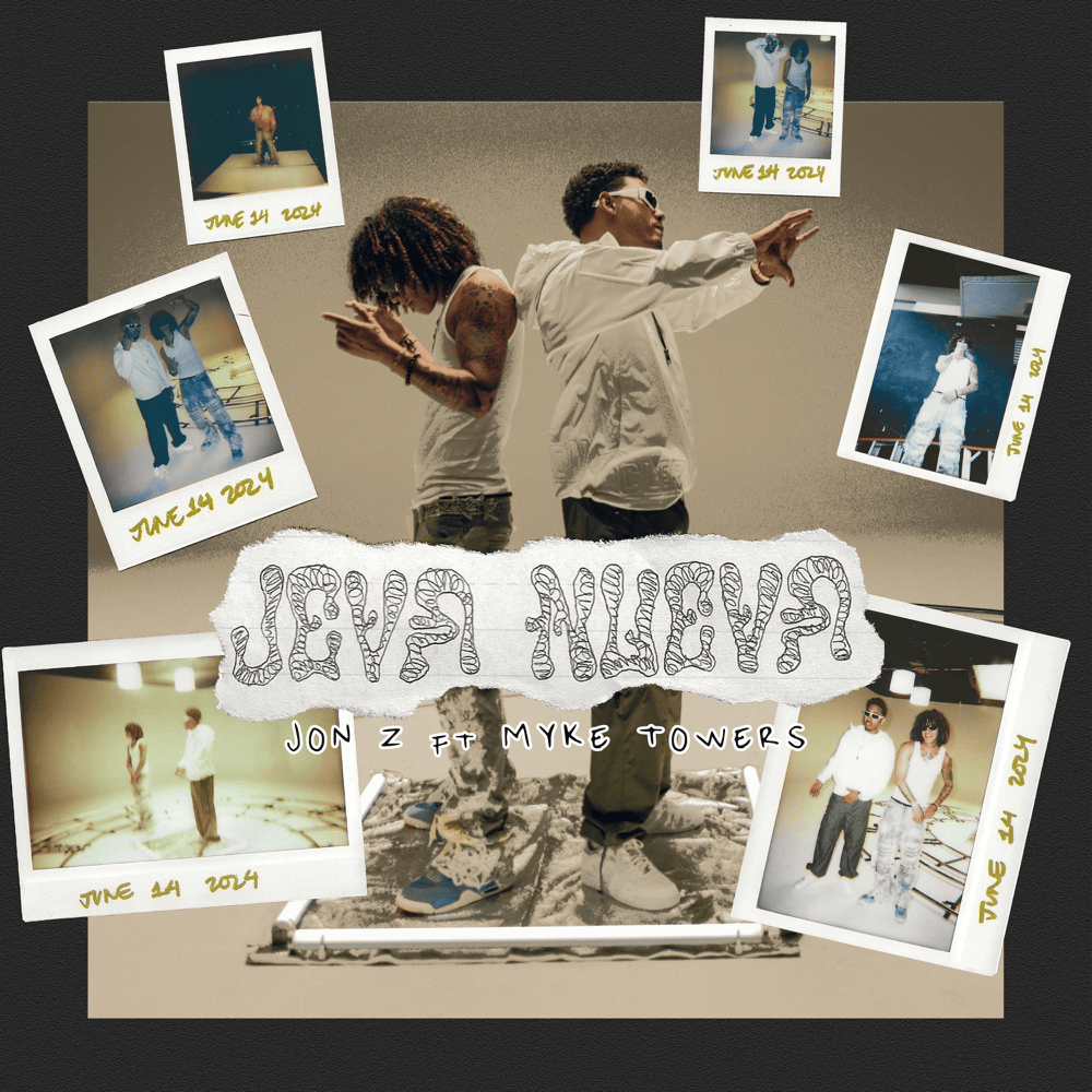 Album cover art for "JEVA NUEVA" by Jon Z & Myke Towers